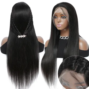 Wholesale Hd Transparent Lace Raw Mink Indian Virgin Hair Wigs Human Hair Lace Front Cuticle Aligned Human Hair Lace Front Wig
