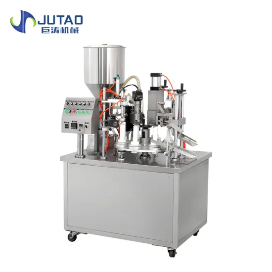 Automatic heating tube filling and sealing machine, industrial filling sealing machine