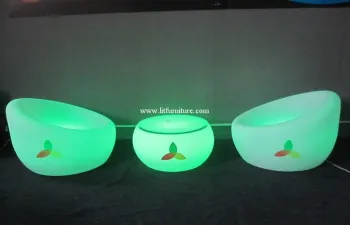 Environmentally Friendly Led Coffee Table Change 16 Colors Via Remote