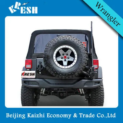 Kresh Jeep wrangler bumper rear bumper for Jeep wrangler JK 07-15