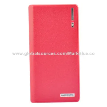 Portable Power Bank with 20,000mAh Capacity, 5V DC-1,000mA Input