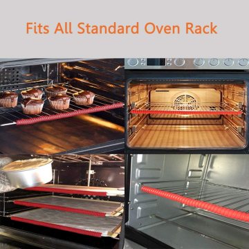 Silicone Oven Rack guard Cover Edge Liner Protector