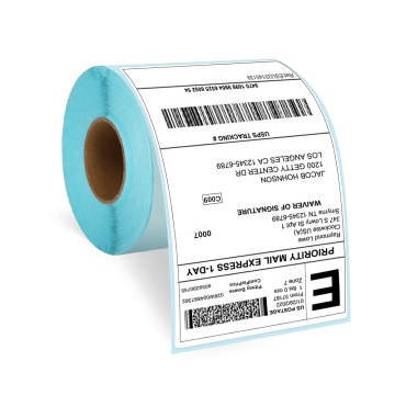 Customized size 4X6 thermal label paper thermal paper