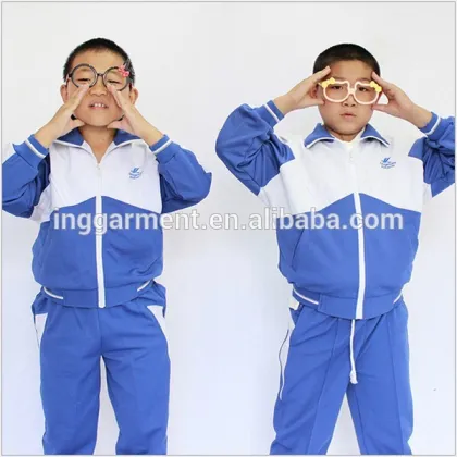 School Uniform Polyester Sportswear Tracksuit
