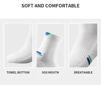 Custom Logo Cotton Unisex Gym Socks - Cheap Sports Cotton Socks OEM Design
