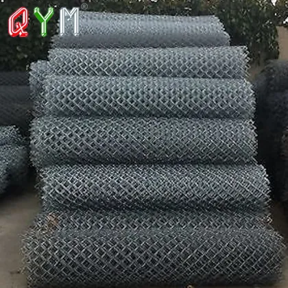 Cheap PVC Coated Used Chain Link Fence Double Doors Single Doors