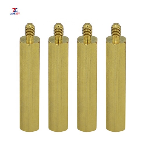 Customized Long hex brass coupling nut