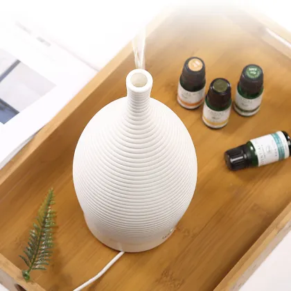 100ml Flower Vase White Ceramic Essential Oil Diffuser