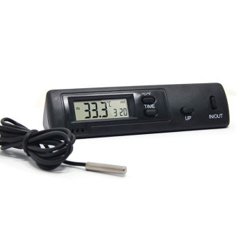 Ringder TM-7 Termometr samochodowy: cyfrowy wskaźnik temperatury LED