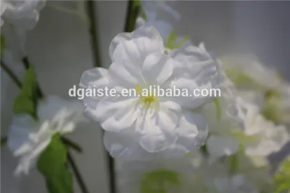 dry flower artificial cherry blossom fabric flower