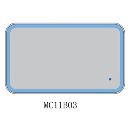 Espelho LED para banheiro da série MC11 AMC11B03