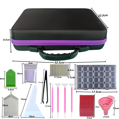 88 Flaschenspeicherbox Diamant Malwerkzeug Kit Kit