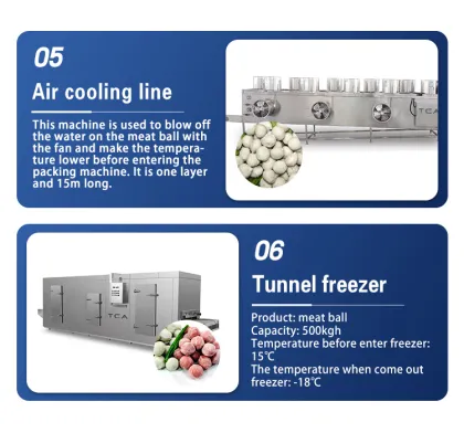 TCA High Quality Meatballs: Beat Machine Meatball Production Line