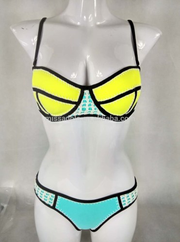 China Factory Wholesale Neoprene Bikini Swimwear