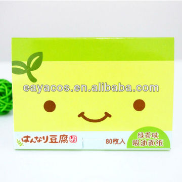 Facial oil control paper