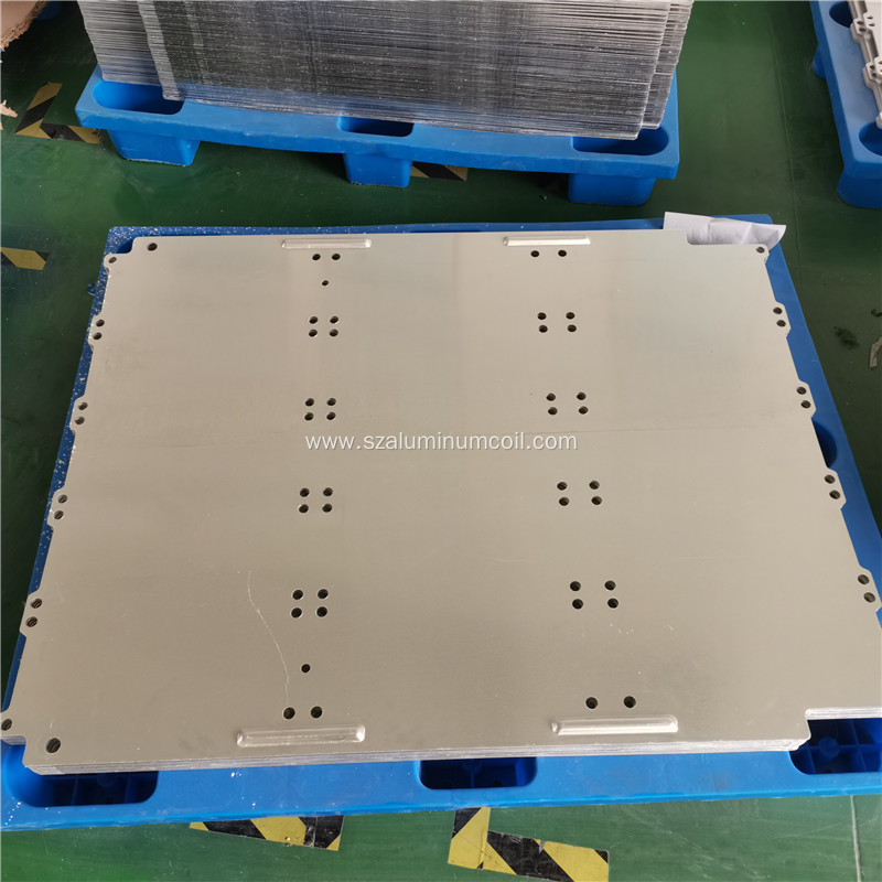 aluminum water cooling plate design for solar panel