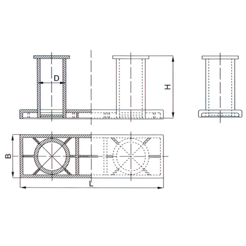 Ship Outfitting Parts Ship with Marine bollard type A Factory