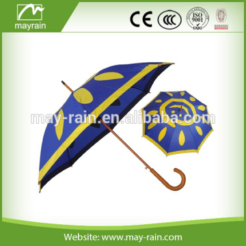 Blue funny print umbrella for child