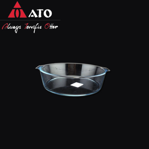 ATO household dinner plate Borosilicate Ellipse Oven