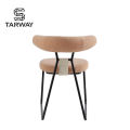 Modern Nordic Style Dining Chair Hotel Home Office Living Room Upholstery Chair