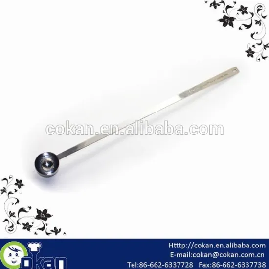 23.6cm length / 15ml Stainless steel coffee measuring spoon,coffee spoon CK-S135