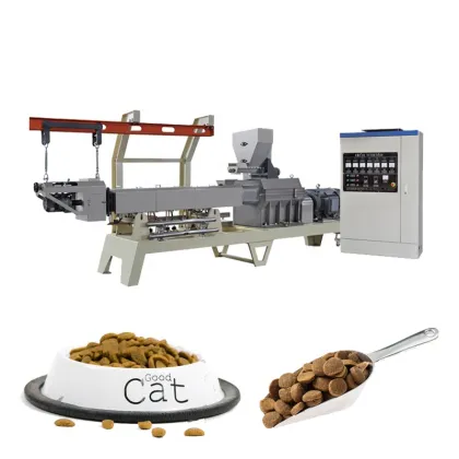 500 kg/h Pet Snacks Food Production Line