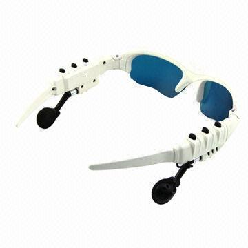 Sports Wireless Bluetooth Sunglasses with MP3 Player and 4GB Memory