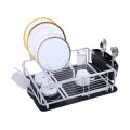 Alumnium Dish Rack with Removable Drainer