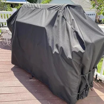 600D Waterproof BBQ Grill Cover - Outdoor Heat Resistant Designer Grill Protector