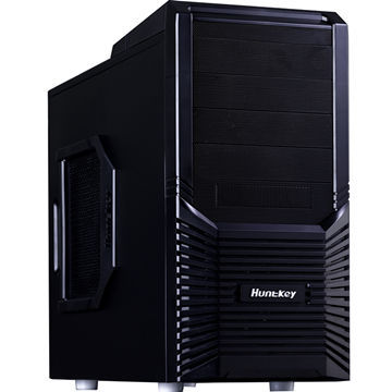 Desktop Computer Case, Radiation Protection Chassis, Tool-free Installation, Liquid Cooling System