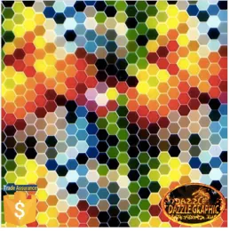 Unmatched Quality Color Polka Dot Design Film Dazzle Graphic DGJJ-711 Width0.5M HydroGraphic Transfer Film