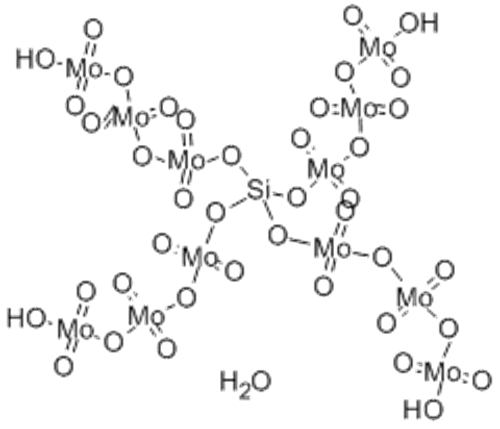 12-MOLYBDOSILICIC ACID HYDRATE CAS 11089-20-6