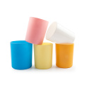 Benutzerdefinierte Kerzenhalter gefärbte Glaskerzenglasbehälter