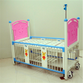 Manual Two-Crank Adjustable Hospital Medical Bed for Children Good Price with Comfortable Backrest & Leg Rest