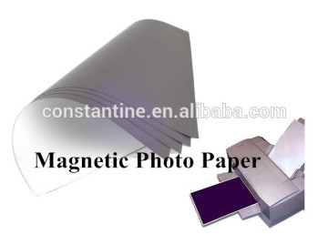 wholesale 108gsm/120gsm/150gsm magnetic photo paper free samples supply
