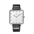 Moda Macaron Color Lady Leather Square Watch