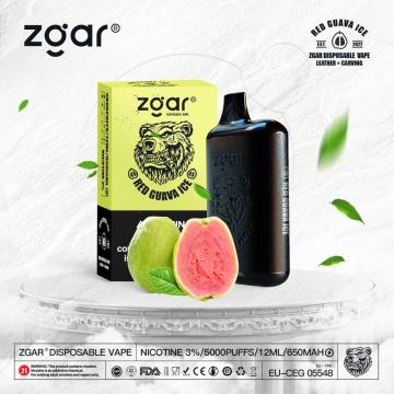 Dispositivo desechable de cigarrillos electrónicos de zgar