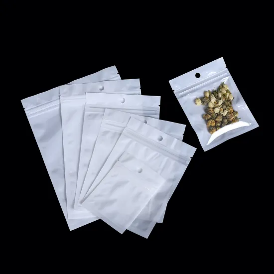Colorful Clear Zip Lock Cosmetics Storage Pouch