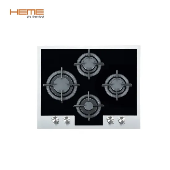 Built-in 4 Burner Glass Gas Cooker with CE