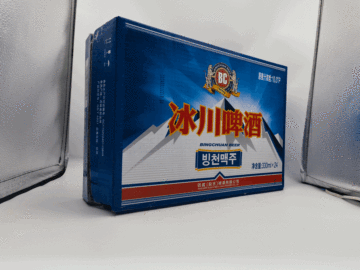 빙하 맥주 330ml 프리미엄 즐거움 에디션
