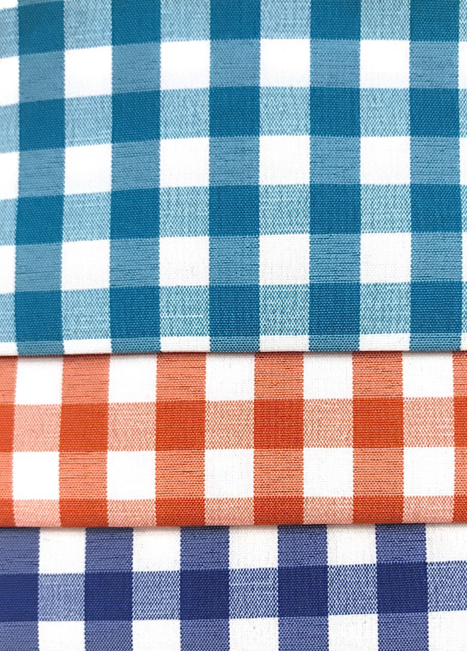 Elastic plaid fabric A series