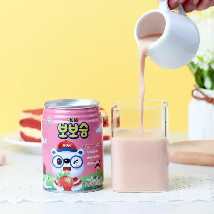JIUR New Flavors Strawberry Drink Manufacturer - Custom Soft Drinks and Milk Drinks for Sale