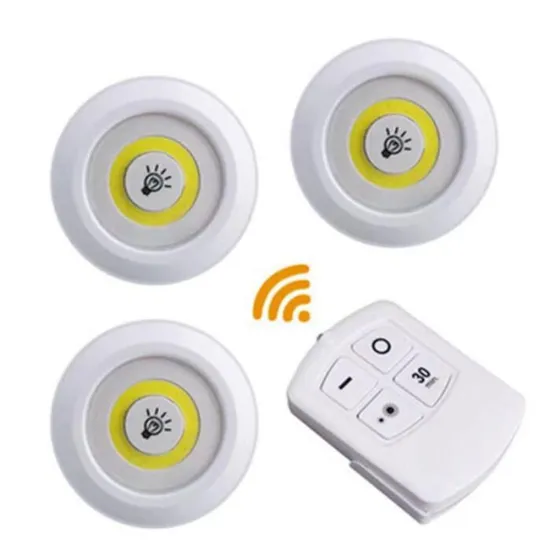 COB Multiple LED Remote Control Light Induction Night Light