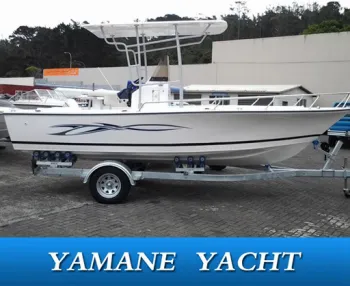 6m canopy frp center console fishing boat