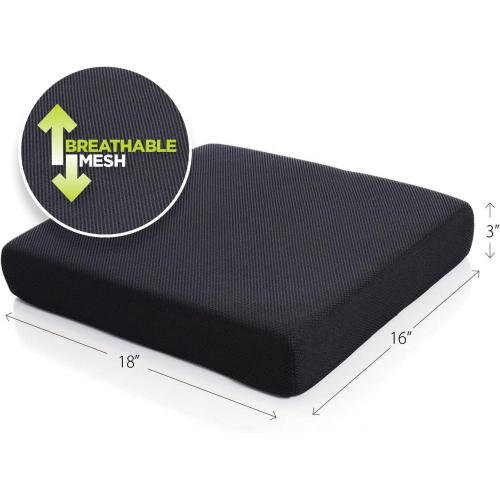 Tampon de chaise de coussin de siège en mousse à mémoire de mousse 3D