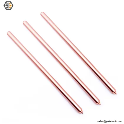 Copper Bonded Ground Rod | UL Earthing Hardware | Yokelink