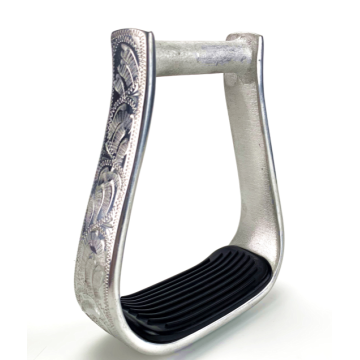 Western Style Aluminum Horse Stirrups