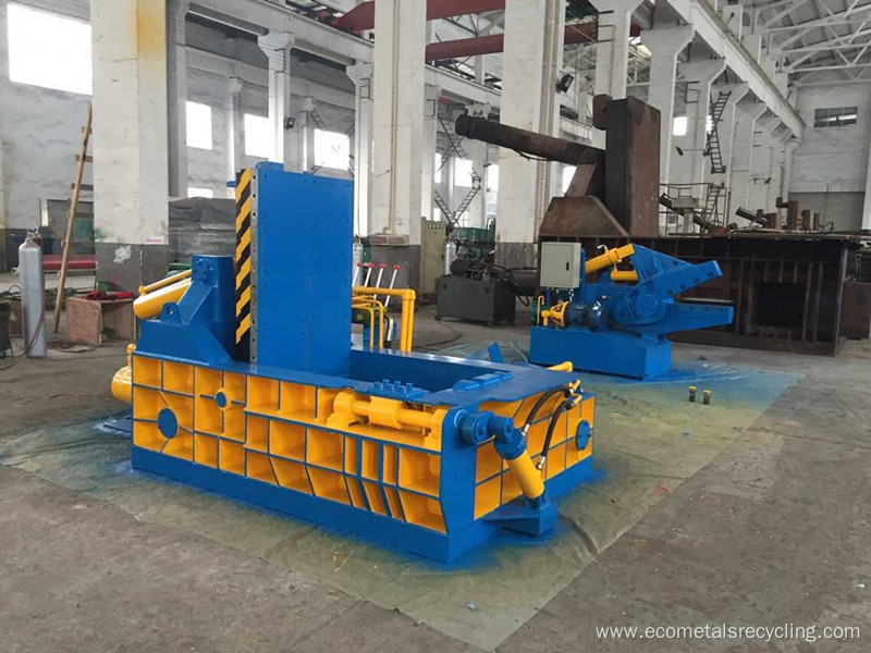 Hot-sale Ferrous and Non-ferrous Metal Scraps Compactor