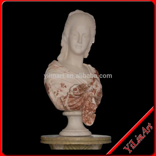 Marble Stone Lady Bust Statue For Indoor Decoration