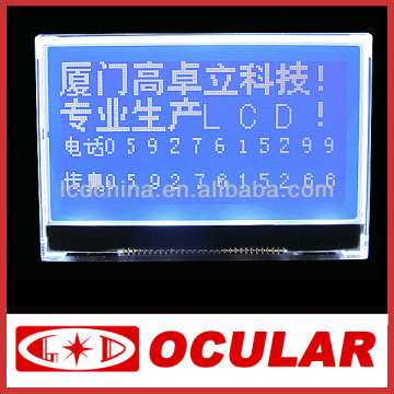 STN 12864 Blue Negative LCD Display